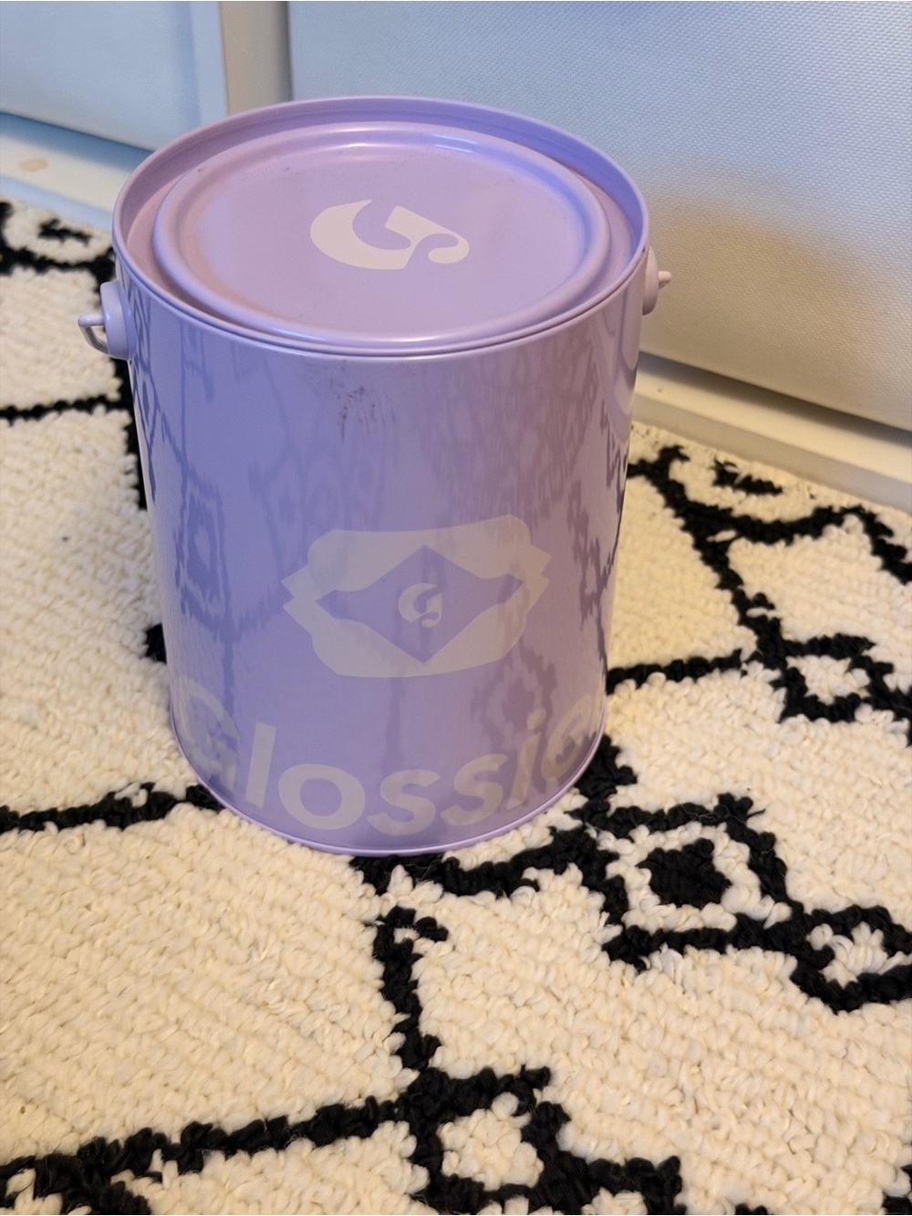 Glossier Lavender Collectible Tin - Pastel Purple